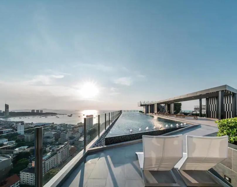 The Base Central Pattaya 2Bed King&Queen Sky Seaview & Infinity Pool Ngoại thất bức ảnh