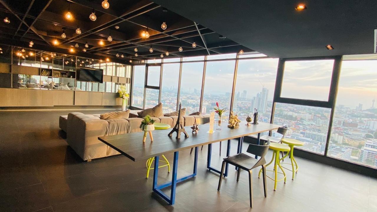 The Base Central Pattaya 2Bed King&Queen Sky Seaview & Infinity Pool Ngoại thất bức ảnh