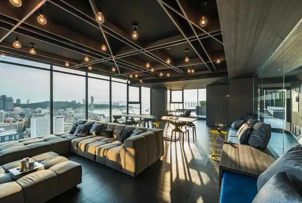The Base Central Pattaya 2Bed King&Queen Sky Seaview & Infinity Pool Ngoại thất bức ảnh