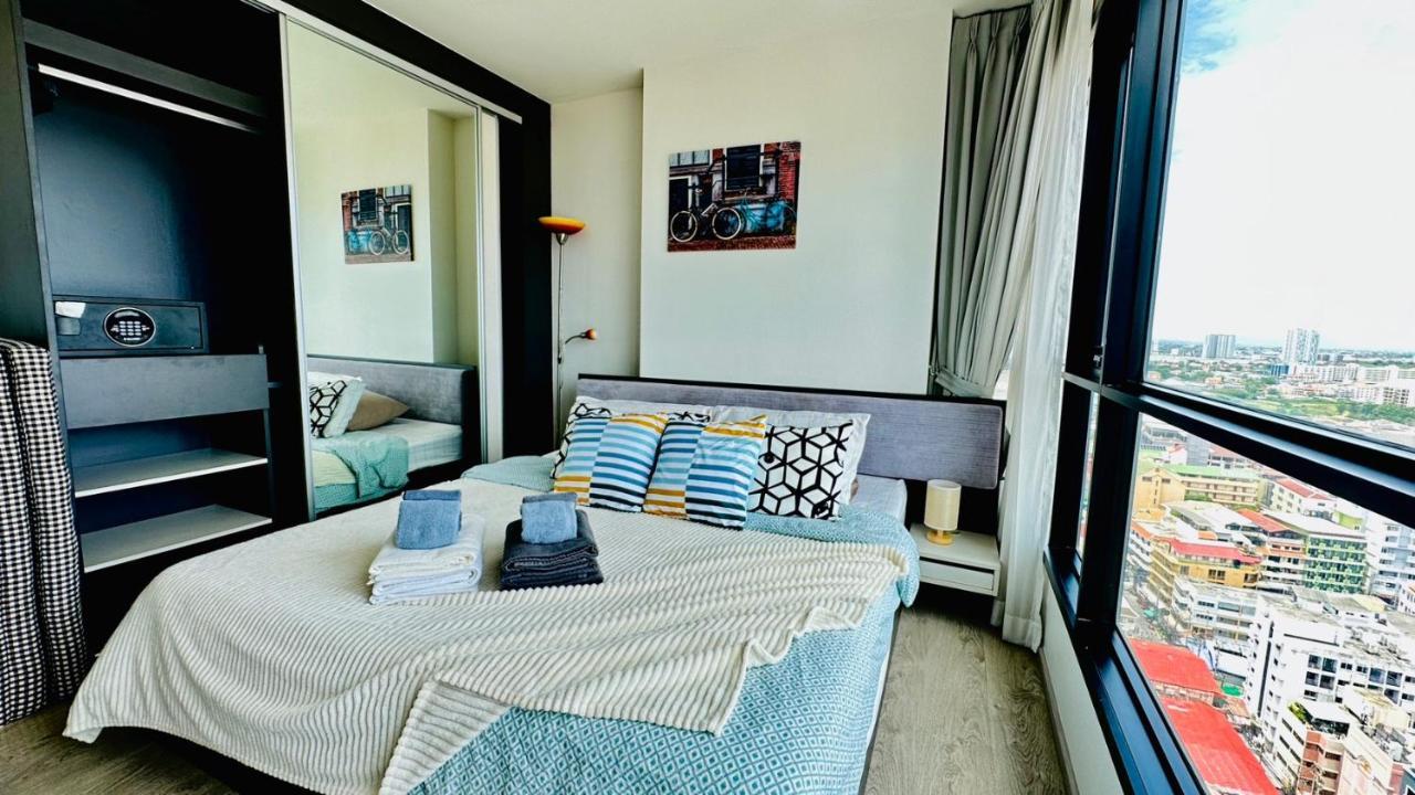 The Base Central Pattaya 2Bed King&Queen Sky Seaview & Infinity Pool Ngoại thất bức ảnh