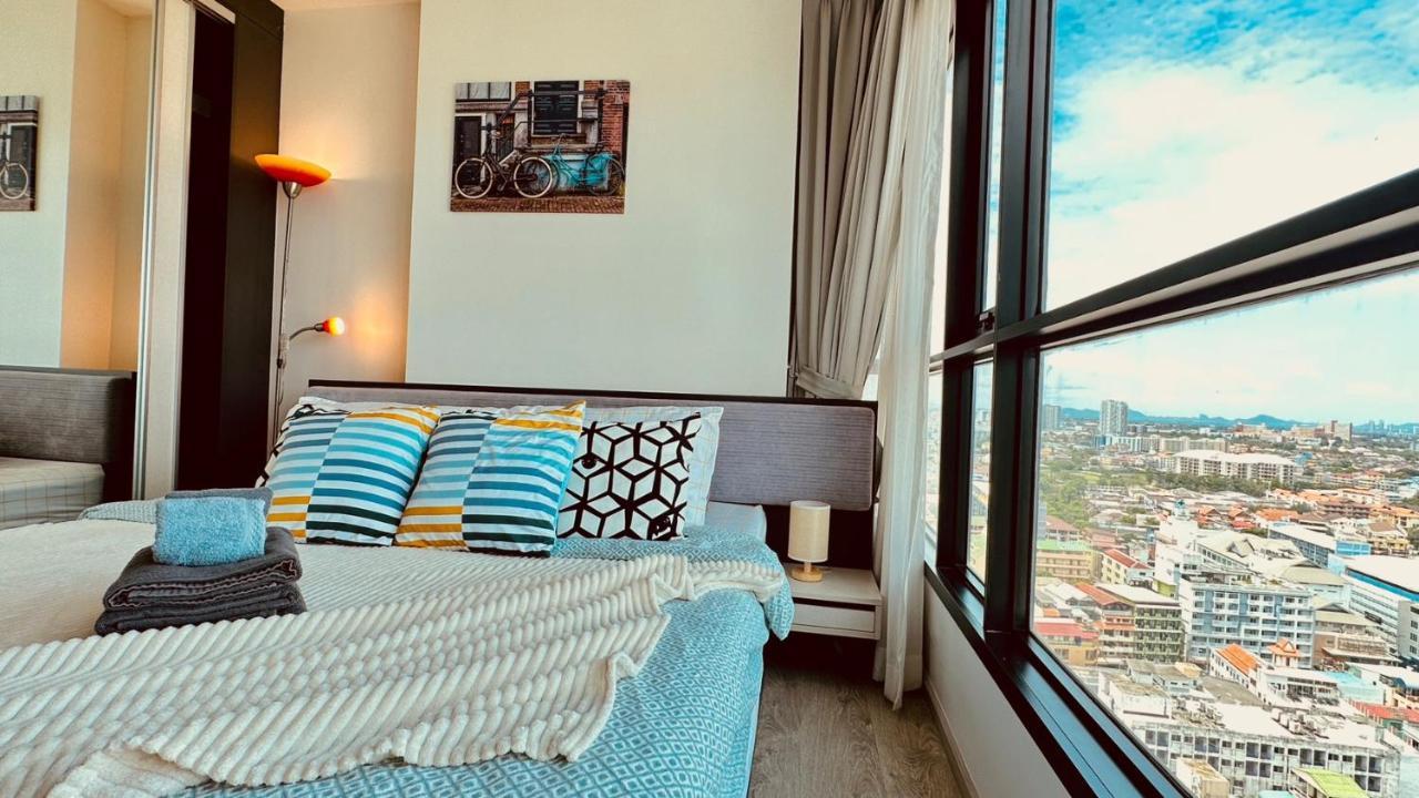 The Base Central Pattaya 2Bed King&Queen Sky Seaview & Infinity Pool Ngoại thất bức ảnh